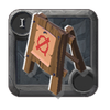 Wooden sign