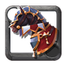 Commander's Heraldic Armored Horse