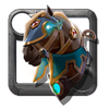 Knight Adventurer's Armored Horse
