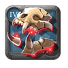 Adept's Carved Skull Padding