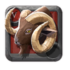 Tame Bighorn Ram