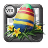 Vibrant Spring Cottontail Egg