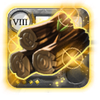 Pristine Whitewood Logs