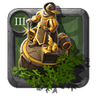 Gold Trader Statue