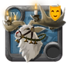 Stag Skin: Yule Stag