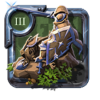 Silver Monster Slayer Statue