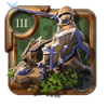 Silver Monster Slayer Statue
