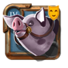 Direboar Skin: Domesticated Hog